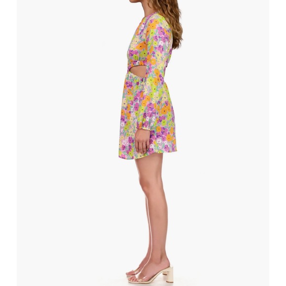 NWT Sanctuary Floral  Minidress - Picture 3 of 4